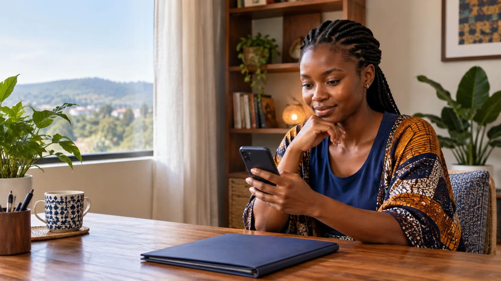 Gukoresha telefoni witaye ku ibanga ry’amakuru yawe.