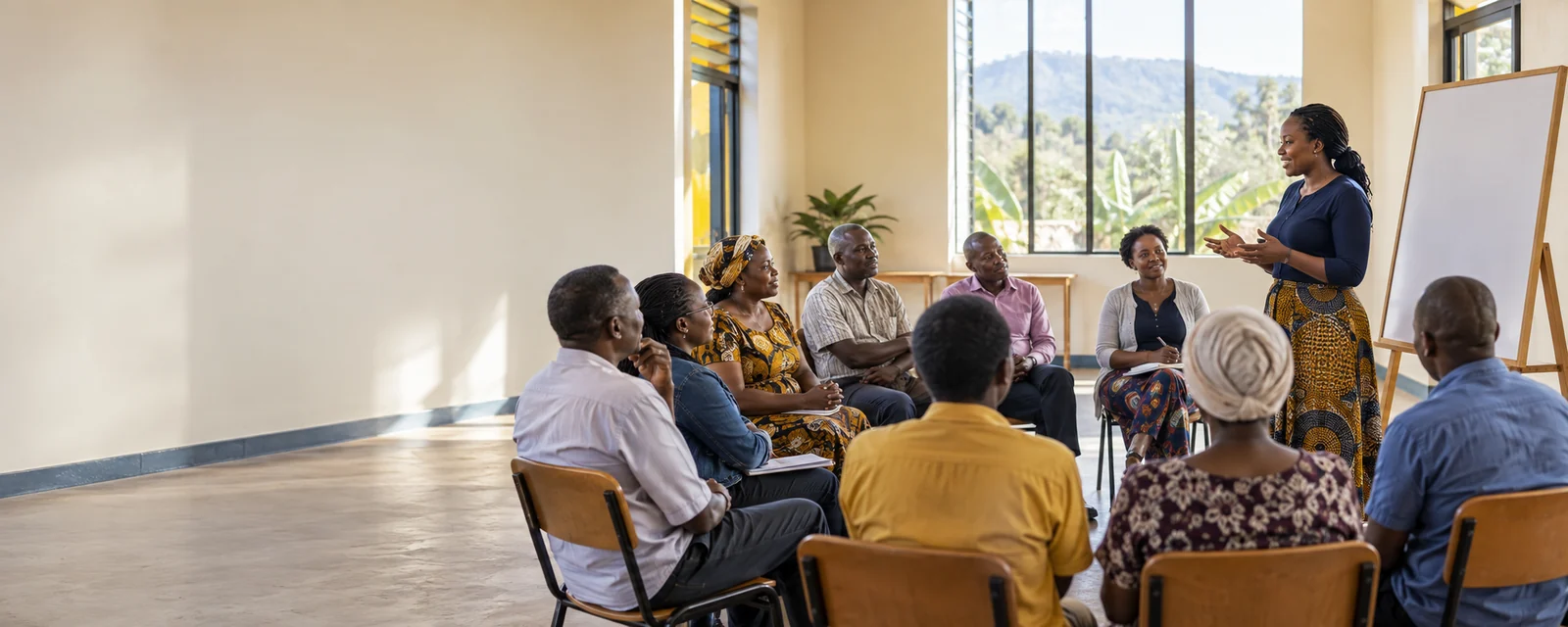 Gusangira amakuru no kugira uruhare mu buzima bwa koperative.